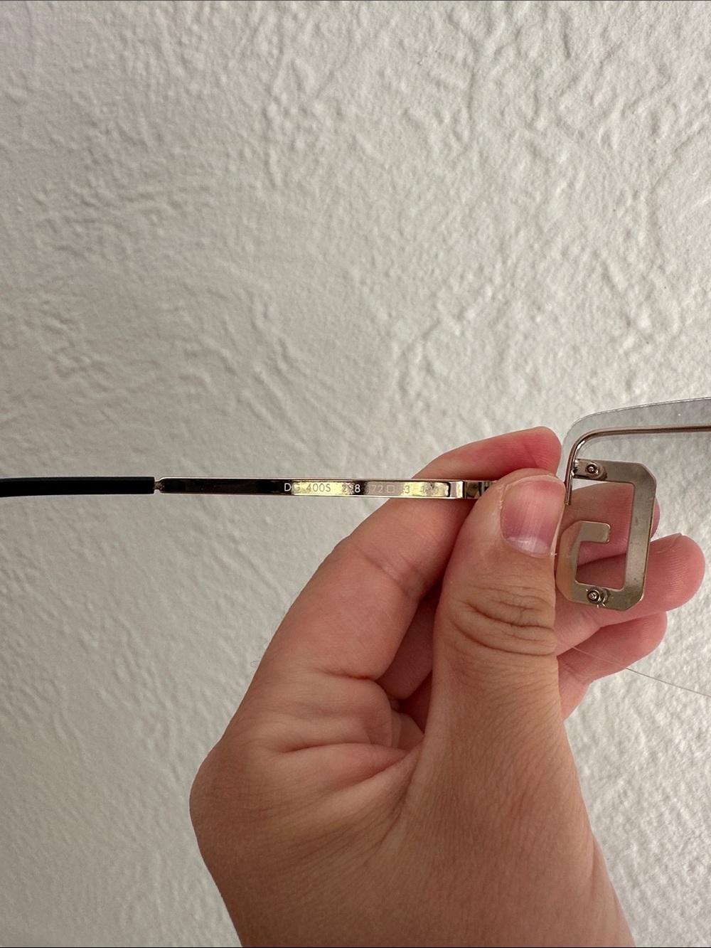 Dolce & Gabbana Rimless Sunglasses — DG444s Brown Gradient Lenses - Picture 6 of 13